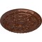 Ekena Millwork Baile Ceiling Medallion (Fits Canopies up to 3 1/4"), Hand-Painted Copper Penny, 20"OD x 1 5/8"P CM20BLCPS - alternate 4
